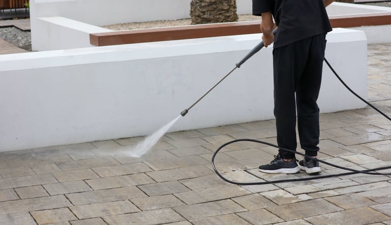 House siding cleaning